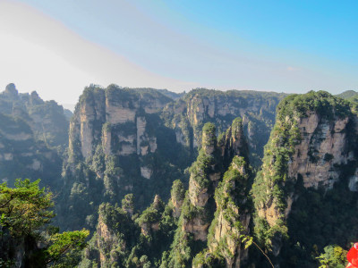 中国湖南张家界国家森林公园旅游风光