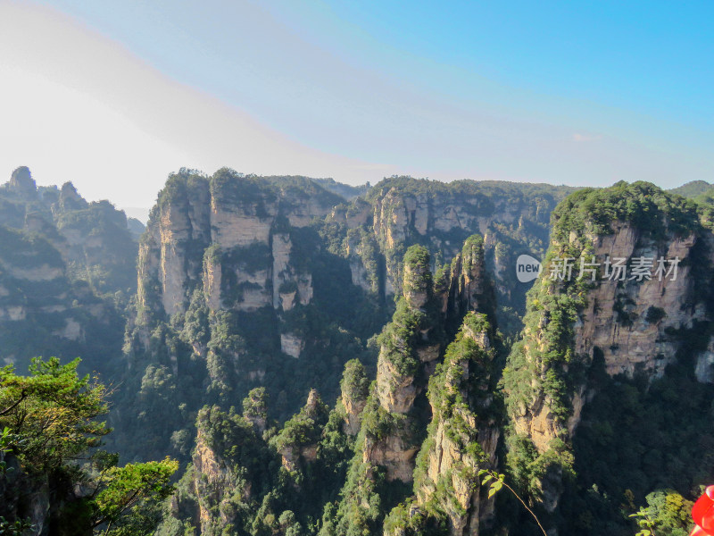 中国湖南张家界国家森林公园旅游风光