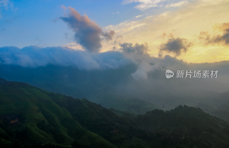 桂林龙脊梯田风光