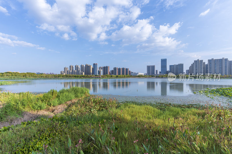 武汉江夏中央大公园风景