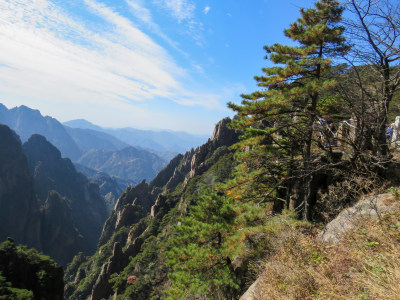 中国安徽黄山旅游风光