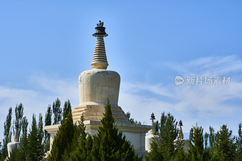 甘肃武威白塔寺佛塔