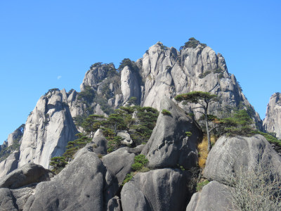 中国安徽黄山旅游风光