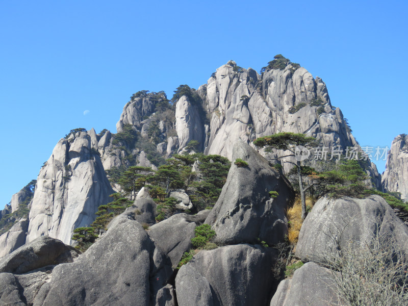 中国安徽黄山旅游风光