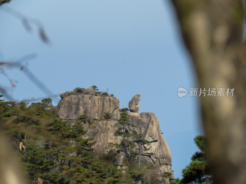 中国安徽黄山旅游风光