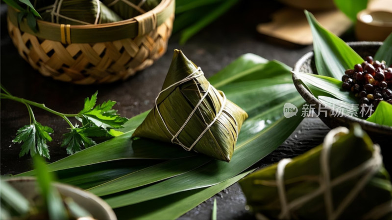 端午节粽子传统小吃美食