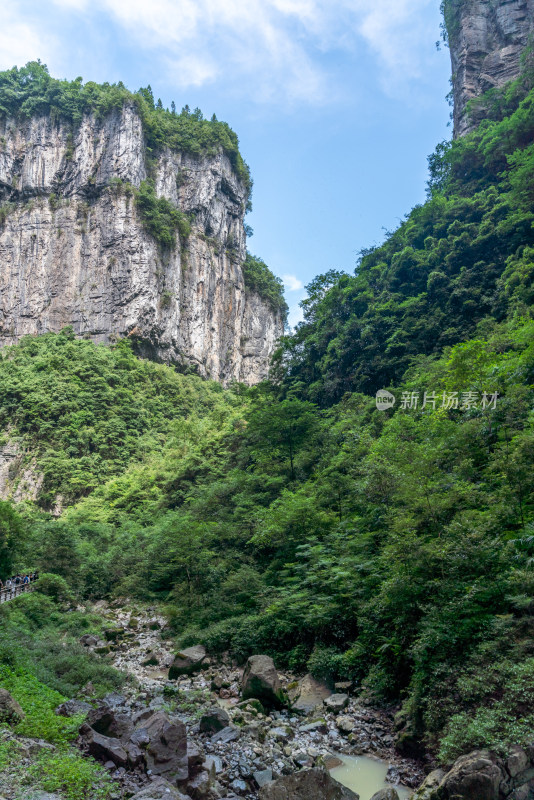 重庆武隆天坑天生三桥