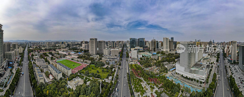 河北石家庄城市全景