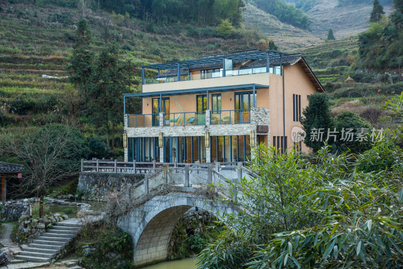 云和梯田坑根石寨风景