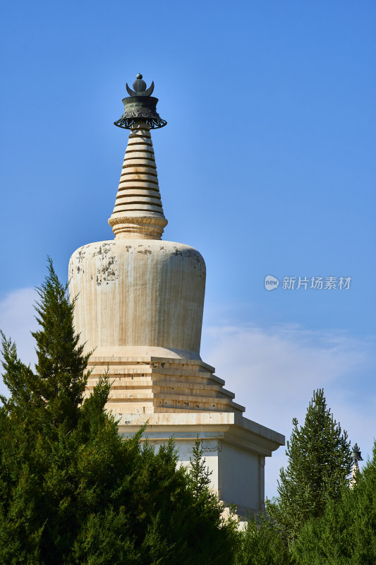 甘肃武威白塔寺佛塔