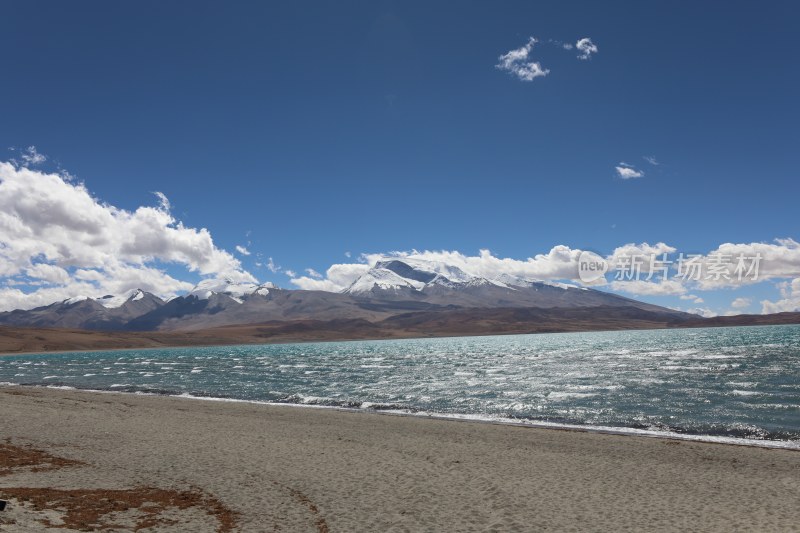 中国西藏高原湖泊拉昂错