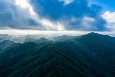 珠海乡村振兴自然风光航拍