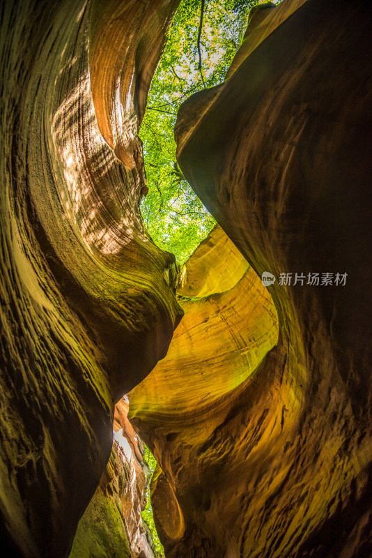 延安甘泉大峡谷