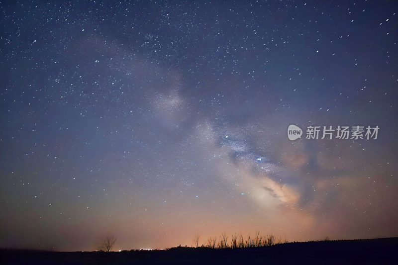 星空背景壁纸夜晚天空