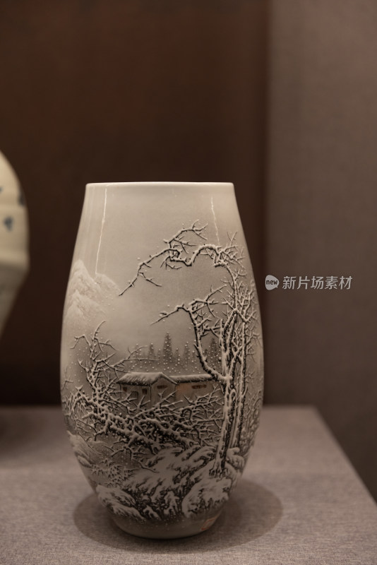 中国工艺美术馆景德镇瓷器展 花瓶