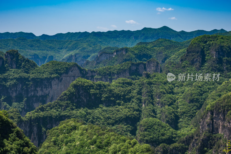 太行山山脉高山自然风景