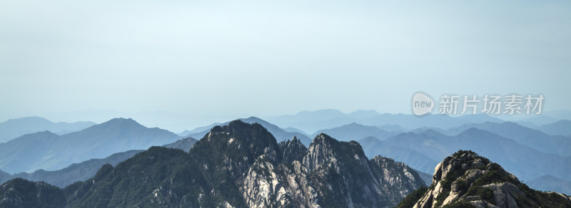 大美中国自然风光黄山风景区旅游景点