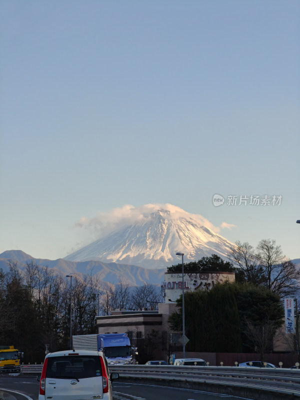 远看富士山