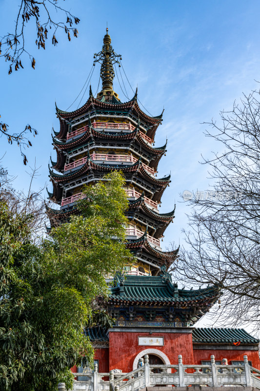 江苏镇江焦山风景区景点景观