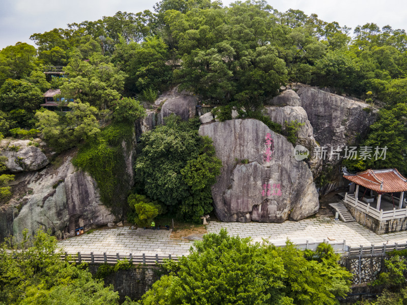 福建泉州清源山航拍摄影图