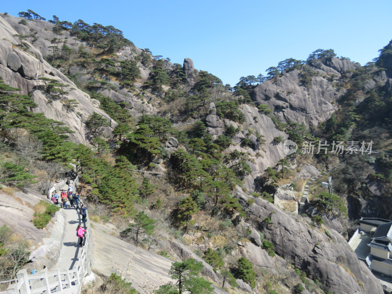 中国安徽黄山旅游风光