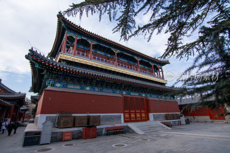 北京万寿寺正殿的背面-DSC_6854