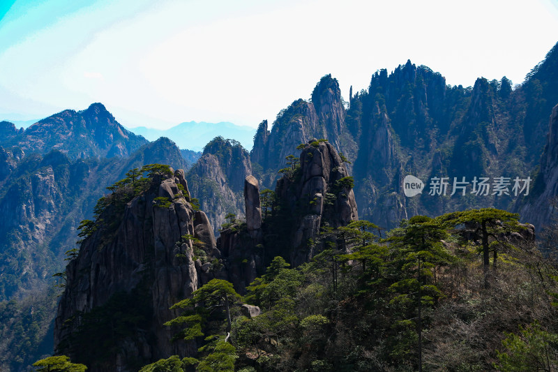 皖南西递宏村齐云山黄山风光