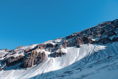 长白山雪山风景