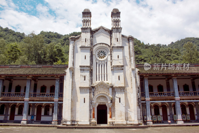 古建筑教堂神学院白鹿上书院