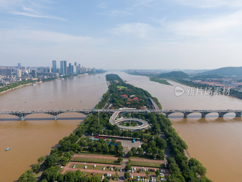 湖南长沙湘江橘子洲