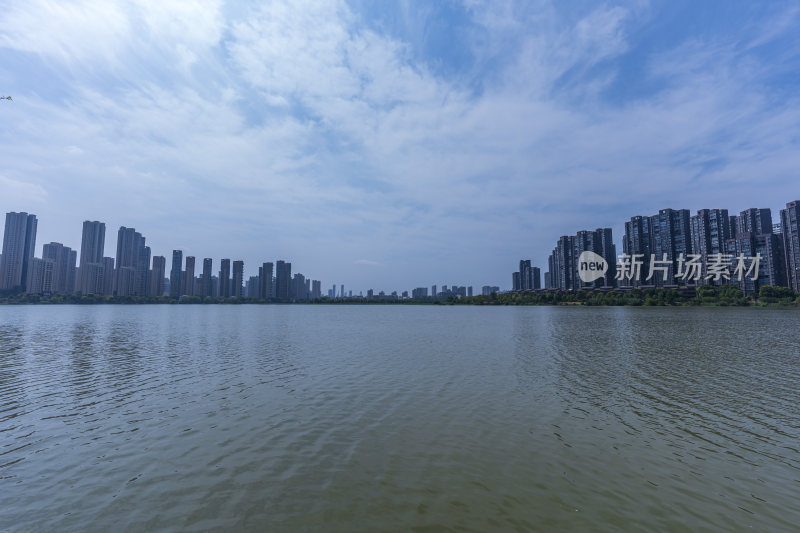 武汉江夏区汤逊湖壹号湿地公园风景