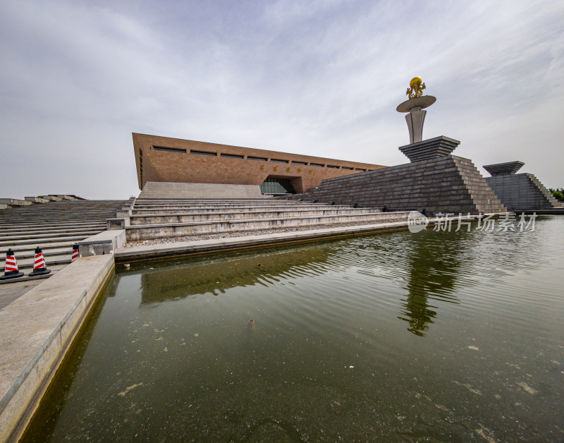 洛阳博物馆建筑景观