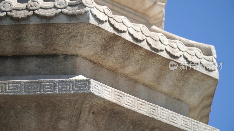 石刻石雕佛塔中国古建筑