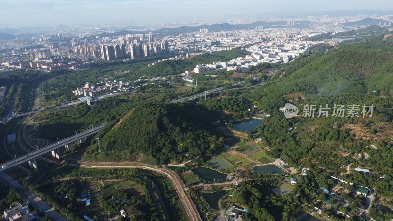 广东东莞：清溪镇城市风光