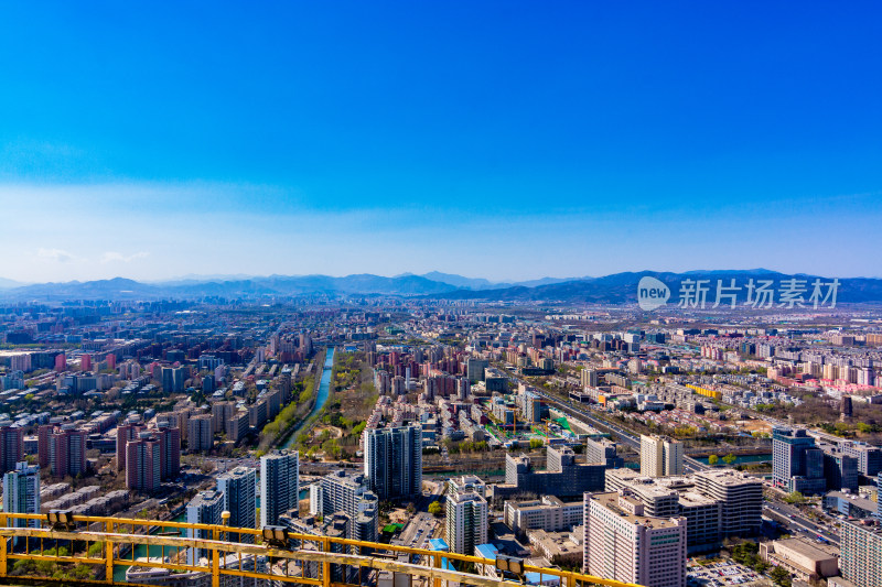 在中央电视塔上俯瞰城市风景-DSC_8022