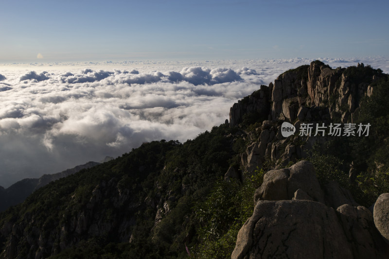 泰山云海奇观