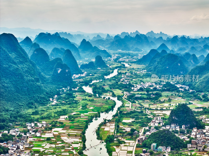 桂林遇龙河风光美景