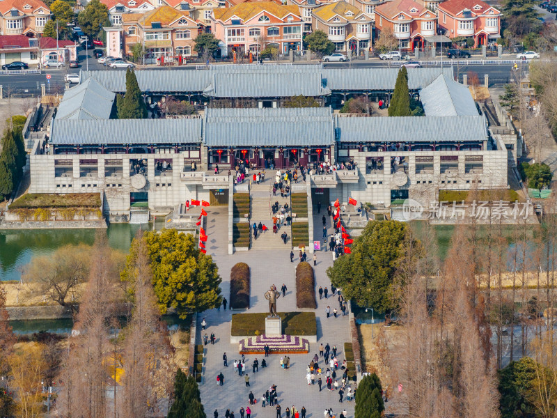 淮安市周恩来纪念馆航拍