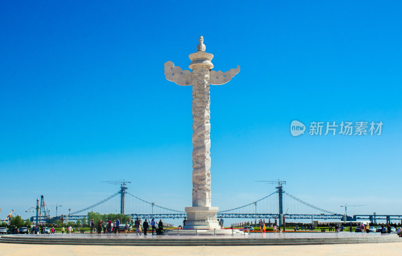 大连星海广场地标建筑