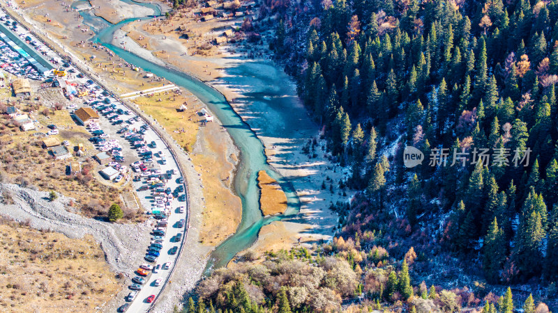 四川西部阿坝理小路的热门地点大二普营地