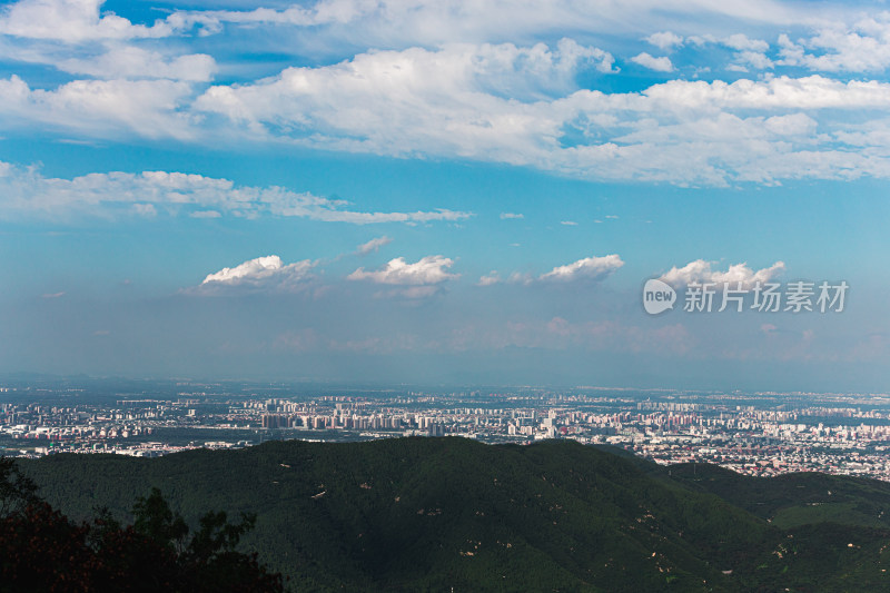 北京香山公园自然风景