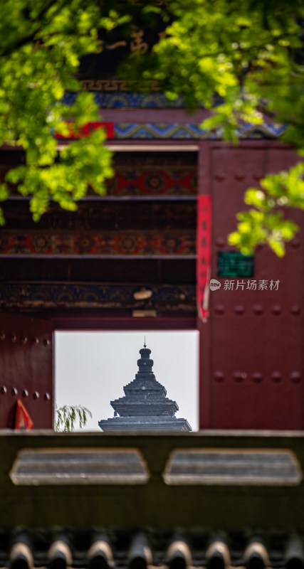 洛阳白马寺齐云塔院佛教文化景点景观