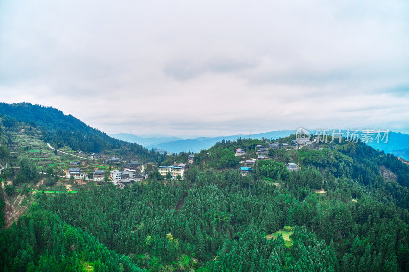 贵州黔东南少数民族村寨