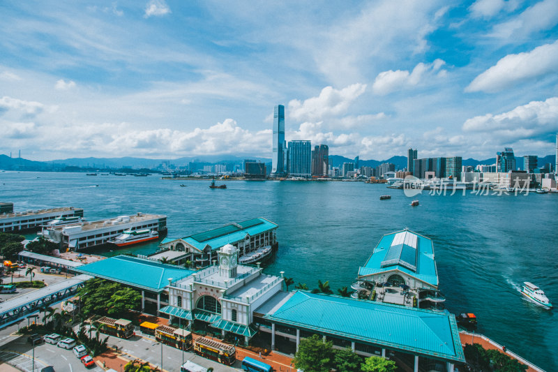 香港维多利亚港城市风光