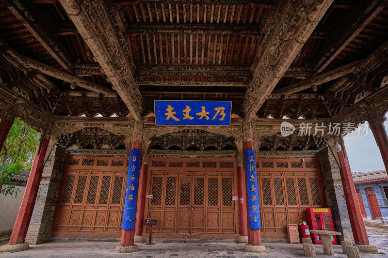 张掖大佛寺山西会馆