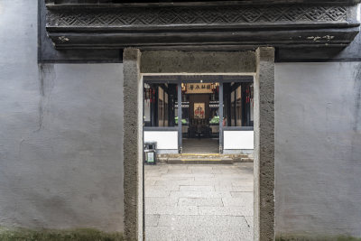 绍兴鲁迅祖居风景