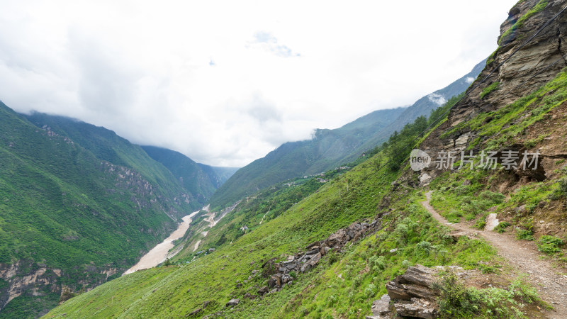 丽江虎跳峡高路徒步线