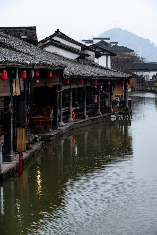 浙江绍兴柯桥安昌古镇景观