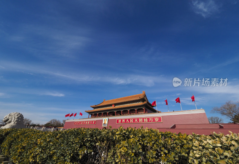 宏伟壮观北京天安门故宫正阳门