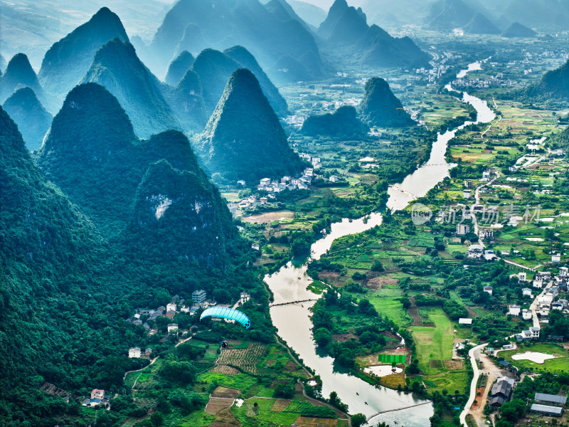 桂林遇龙河风光美景